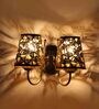 Silver Steel Wall Light