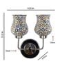 Humphry Multicolor Steel Wall Sconces