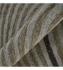 Silver Stripes Wool And Viscose 10X10 Hand-Tufted Carpet