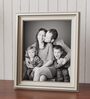 Silver Synthetic Wood Photoframe