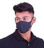Silver Treated Face Mask  Medium in Black Color  Pack of 1