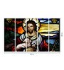 Silver Wood Multiple Frames Beautiful Lord Jesus Art Panels