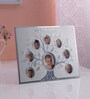 Silver Zinc & Brass Family Tree Photo frame