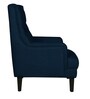 Similo Wing Chair in Navy Blue Colour