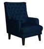 Similo Wing Chair in Navy Blue Colour