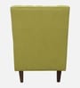 Fernand Fabric Full Back Lounge Chair In Olive Green Colour