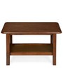 Simone Solid Wood Centre Table in Walnut Colour