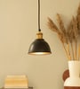 Simple Black Matt Metal Hanging Light