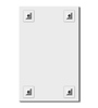Silver Glass Edge Wall Mirror