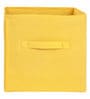 Simple Fabric Foldable Cloth Organiser in Yellow Colour