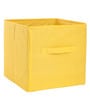 Simple Fabric Foldable Cloth Organiser in Yellow Colour