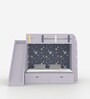 SimpleSlides Bunk Bed With Slide In Grey Colour