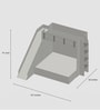 SimpleSlides Bunk Bed With Slide In Grey Colour