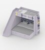 SimpleSlides Bunk Bed With Slide In Grey Colour
