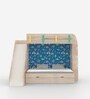 SimpleSlides Bunk Bed With Slide In White Colour