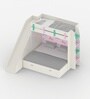 SimpleSlides Bunk Bed With Slide In White Colour