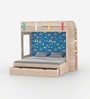 SimpleSteps Bunk Bed With Ladder and Drawer Storage In Blue Colour