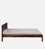Simplicty Pure Sheesham Wood King Size Bed In Scratch Resistant Teak Finish