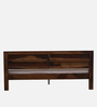 Simplicty Pure Sheesham Wood Queen Size Bed In Scratch Resistant Teak Finish