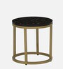 Sindra Nesting Coffee Table Set In Golden Finish