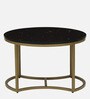 Sindra Nesting Coffee Table Set In Golden Finish