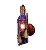 Ashley Metal Novelty Wall Light (Blue)