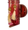 Single Wooden Novelty Wall Light (Red)