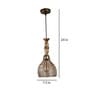 Majestic Antique Gold Iron Hanging Light