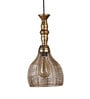 Majestic Antique Gold Iron Hanging Light