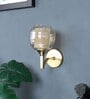 Vrikshya Antique Gold Metal & Glass Wall Sconces
