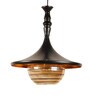 Aida Black Aluminium Hanging Light