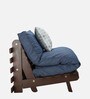 Single Futon in Blue Colour with Mattress