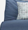 Single Futon in Blue Colour with Mattress