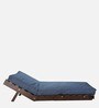 Single Futon in Blue Colour with Mattress