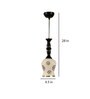 Bingo Black Iron Hanging Light