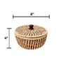 Single Maroon Sabai Grass Tandoor Tales Roti Box