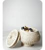 Single Natural Sabai Grass Earthy Elegance Charm Organizers