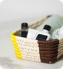 Single Natural Sabai Grass Sunbeam Accent Basket Organizers