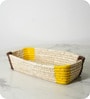 Single Natural Sabai Grass Sunbeam Accent Basket Organizers