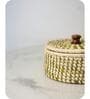 Single Olive Sabai Grass Earthen Cradle Roti Box