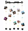 Black Jute Single Pc Decorative Clip Photo Frames