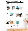 Single Pc Decor Black Jute Clip Photo Frames