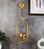 Single Metal Novelty Wall Light (Gold)