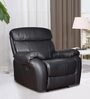 Tyson 1 Seater Recliner in Black Colour