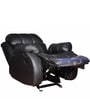 Xander 1 Seater Recliner in Black Colour