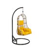 Sikar Wicker Swing in Honey & Yellow Colour
