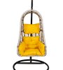Sikar Wicker Swing in Honey & Yellow Colour