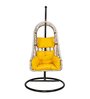 Sikar Wicker Swing in Honey & Yellow Colour