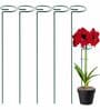Single Stem Set of 5 Green Metal Plant Stand