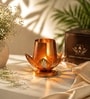 Golden Metal Single Votive Tea Light Holder